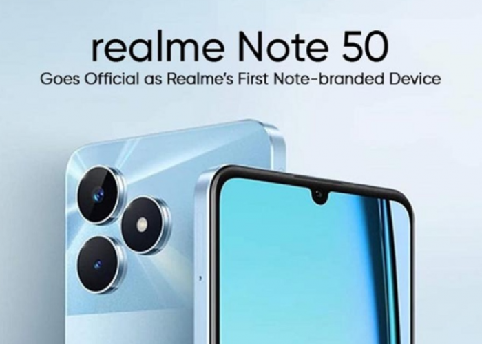 Smartphone Realme Note 50 Desain Mewah dan Spesifikasi yang Gahar, Harganya Cek di Sini