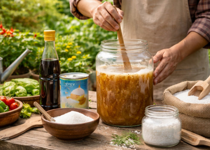 Praktis dan Hemat Biaya! Pupuk Cair Rumahan untuk Merangsang Tanaman Bunga dan Buah