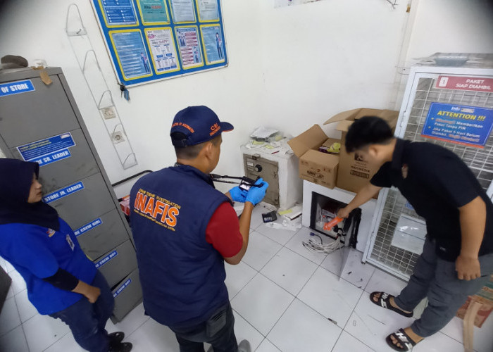 Pelaku Perampokan Indomaret Pinggir Bale Kota Tasikmalaya Sempat Menembakan Soft Gun, Tapi ...