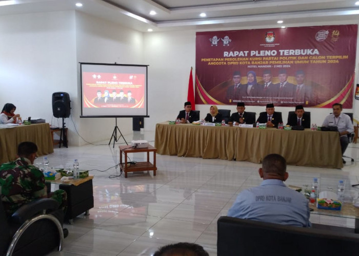 KPU Kota Banjar Tetapkan 30 Anggota DPRD Terpilih Hasil Pemilu 2024, Berikut Nama-namanya