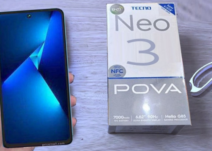 Tecno Pova Neo 3, HP Rp1 Jutaan dengan Baterai 7000 mAh yang Awet Seharian