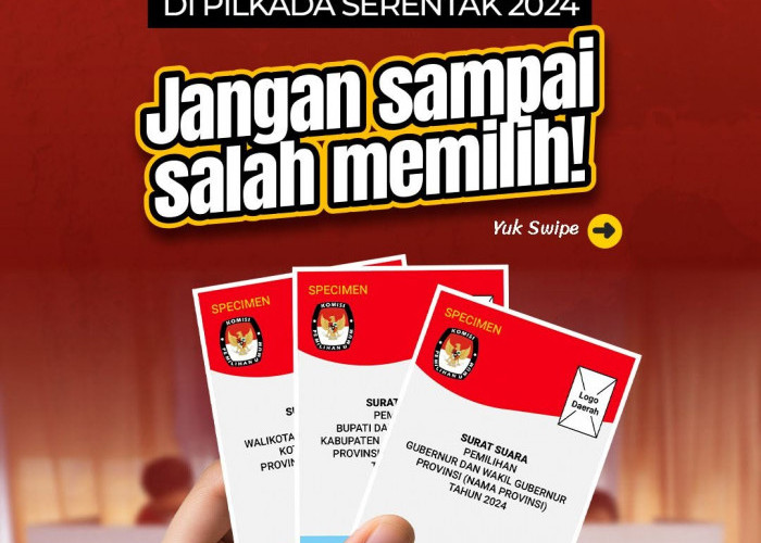 Panduan Lengkap Bagi Pemilih, Kenali Jenis dan Warna Surat Suara Pilkada 2024