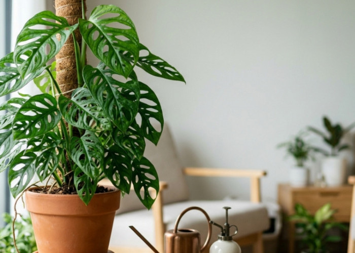 Ternyata Ini Rahasia Monstera Adansonii Bisa Tumbuh Rimbun, Cocok Buat Pemula yang Ingin Rumahnya Lebih Segar