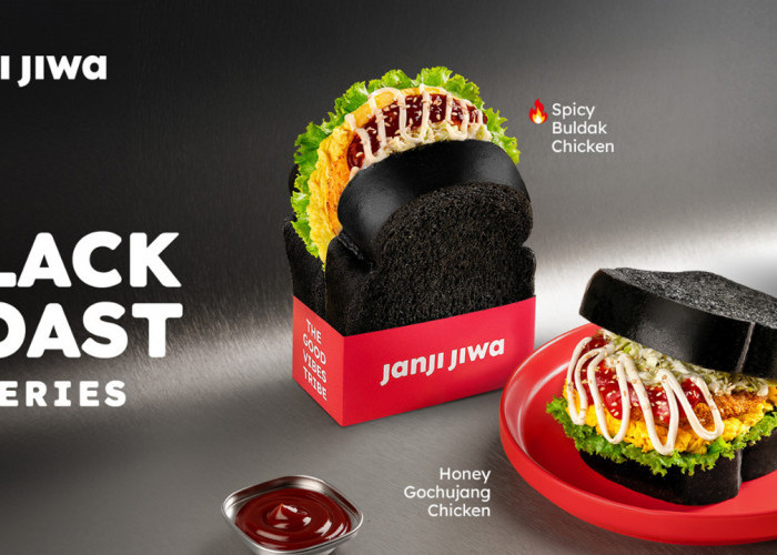 Tren Kuliner Bold Flavor, Janji Jiwa Hadirkan Black Toast Series dengan Rasa Gochujang dan Buldak