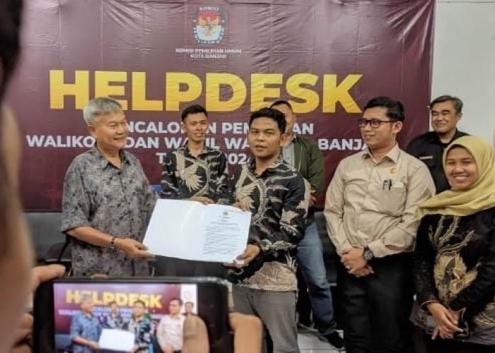 Pilkada 2024 Kota Banjar, Persyaratan Dukungan Akhmad Dimyati-Alam 'Mbah Dukun' Diterima KPU