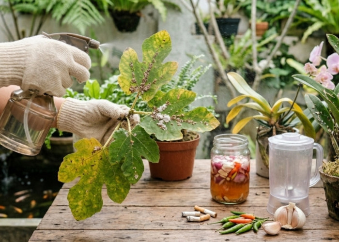 Pohon Tin Diserang Hama? Begini Cara Membuat Insektisida Tanaman Alami yang Aman untuk Kebun Rumah