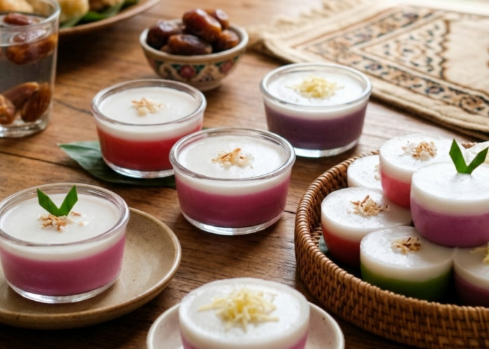 Dessert Thailand Viral untuk Takjil Ramadhan, Teksturnya Lembut dan Cara Membuatnya Super Mudah