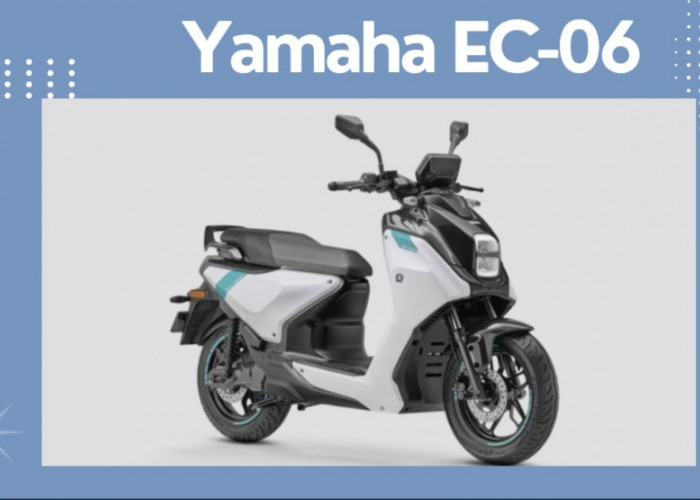 Yamaha EC-06 Muncul Sebagai Penantang Baru Skutik Listrik, Sekali Isi Bisa 160 KM