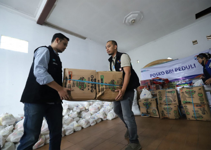 Bangun Posko Kesehatan & Bagikan 2000 Nasi Bungkus, BRI Gerak Cepat Bantu Warga Terdampak Gempa Cianjur