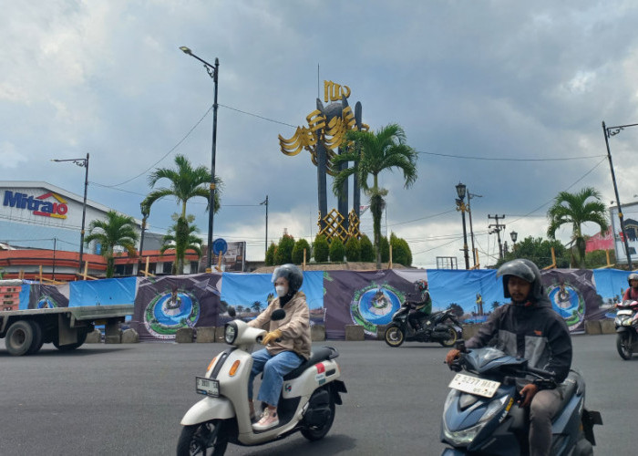 Tugu KH Zainal Mustofa Kota Tasikmalaya Dipercantik, Rehabilitasi Habiskan Rp239 Juta