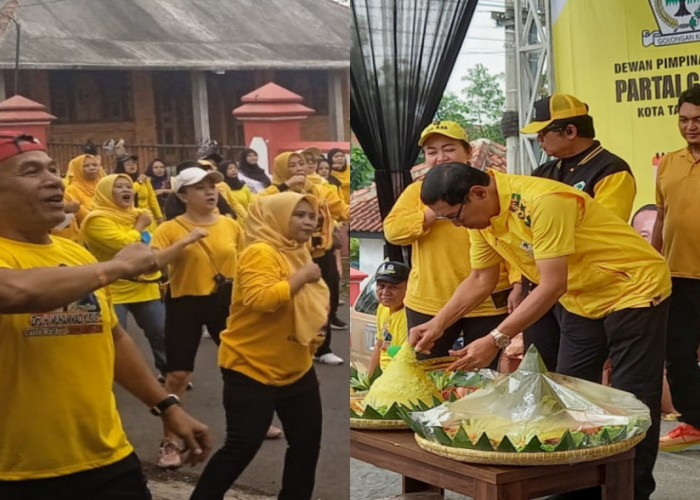 DPD Golkar Kota Tasikmalaya Gelar Senam Massal Daring untuk Pecahkan Rekor MURI  