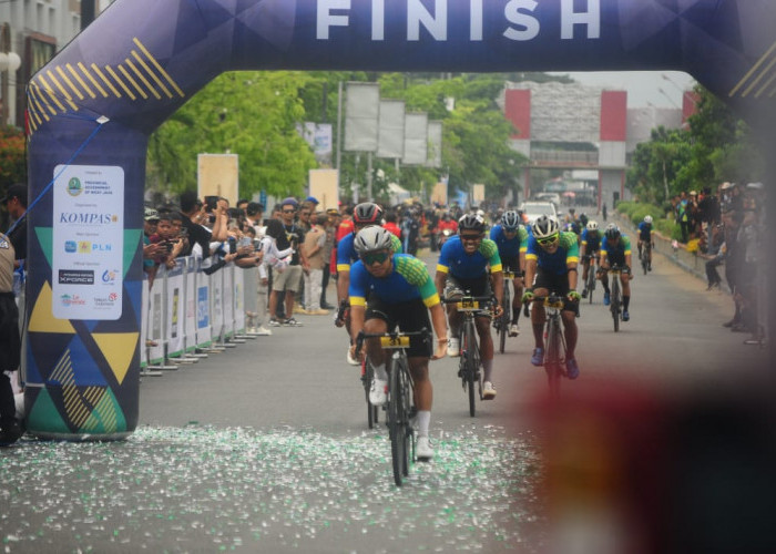 Ratusan Pesepeda Ikut Cycling De Jabar, Kabupaten Pangandaran Jadi Lokasi Finish