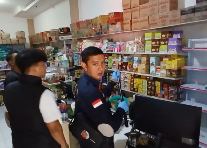 Pencurian Toko Sembako di Tasikmalaya, Pelaku Gondol 70 Slop Rokok, Uang Tunai dan Server CCTV