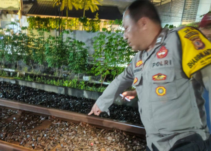 Pria Asal Cineam Tewas Tertabrak Kereta di Pancasila Tasikmalaya, Diduga Bunuh Diri