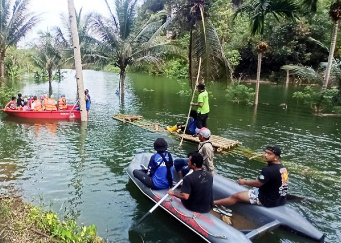 Atasi Banjir di Desa Bunisari Pemkab Pangandaran Buat Sodetan