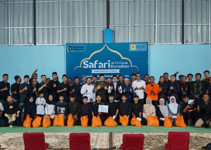 Jelang Idul Fitri 1447 H, PLN UPT Cirebon dan YBM PLN Gelar Buka Bersama dan Santunan Anak Yatim Dhuafa