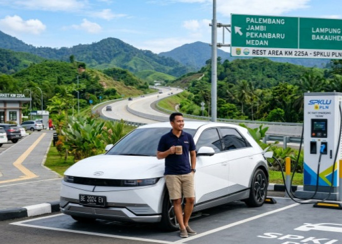 Mobil Listrik untuk Perjalanan Jauh di Sumatera, Simak Tips Aman Lewat Tol Trans Sumatera Tanpa Waswas
