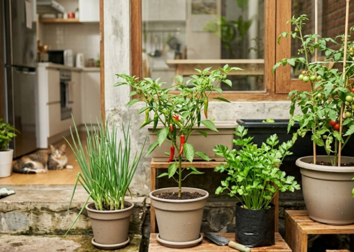 5 Tanaman Dapur Ini Mudah Ditanam di Rumah, Cocok untuk Lahan Sempit dan Pemula