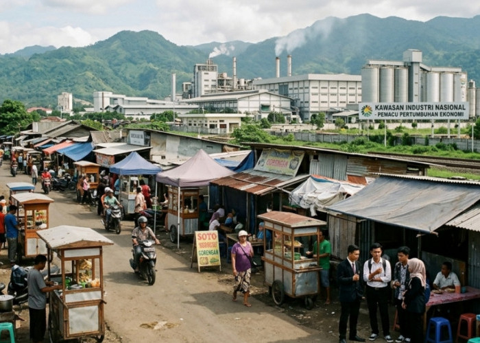 Ekonomi Jalanan vs Industri: Mengapa UMKM Ramai Tapi Indonesia Belum Benar-Benar Tumbuh?