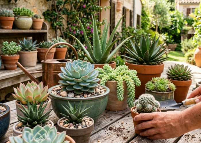 7 Cara Merawat Tanaman Hias Sukulen Yang Benar, Pemula Wajib Tahu!