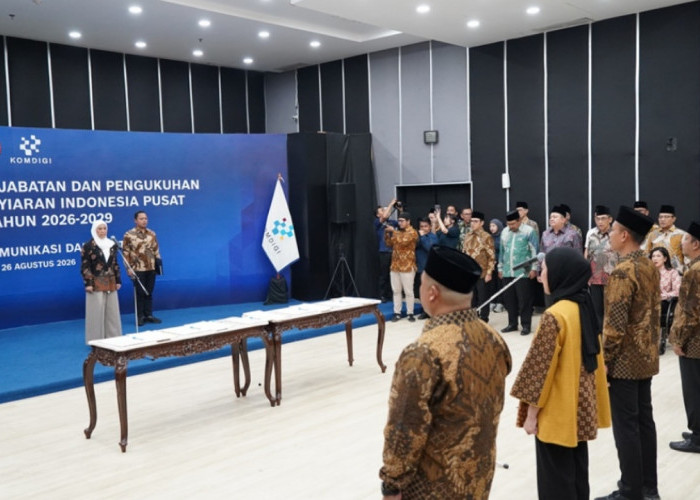 9 Anggota KPI Pusat Periode 2026-2029 Resmi Dikukuhkan, Ini Tantangan yang Menanti