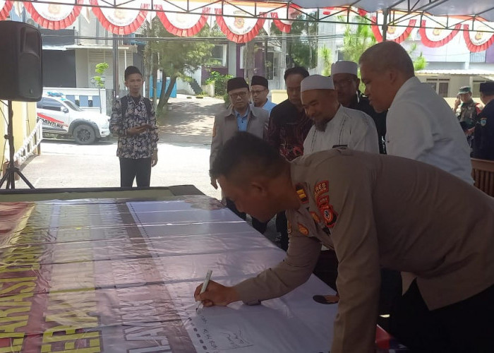 Deklarasi Anti Geng Motor di Mangkubumi: Sinergi Forkopimcam, Tokoh Masyarakat, dan Sekolah