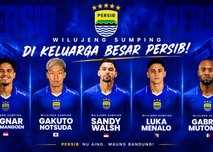 Persib Perkenalkan Lima Pemain Baru, Ragnar, Gakuto, Sandy, Luka Hingga Gabriel Siap Perkuat Maung Bandung