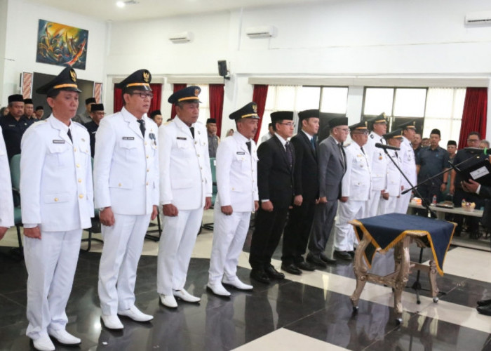 Bupati Cecep Lantik 59 Pejabat, Penempatan ASN Dipastikan Berdasarkan Kompetensi