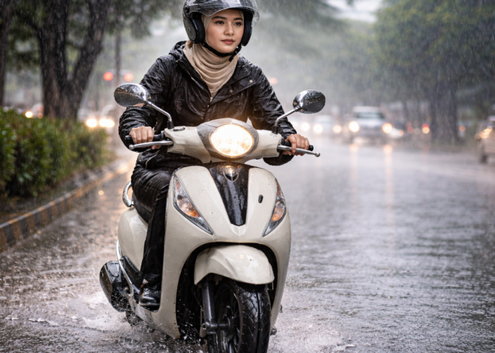 Ban Kurang Angin di Jalan Licin Ternyata Bikin BBM Motor Cepat Habis, Ini Fakta yang Jarang Diketahui Pengenda