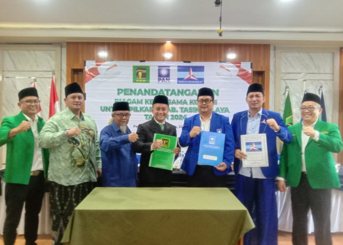 Deal! PPP, PAN, dan Demokrat Koalisi untuk Pilkada 2024 Kabupaten Tasikmalaya, Sepakat Cabupnya CNY