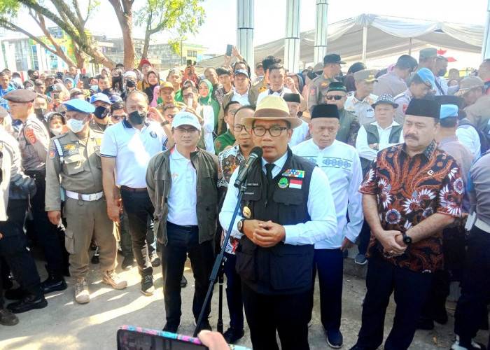 Gubernur Jabar Ridwan Kamil: Segera Penataan PKL dan Parkir di Taman Alun-alun Singaparna!