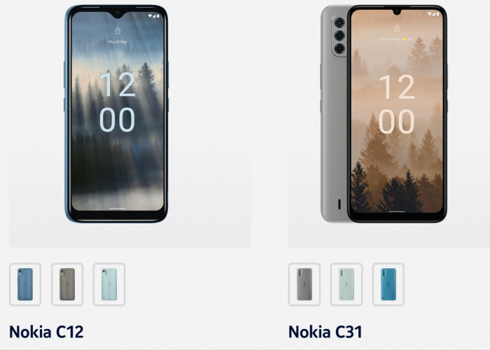 Nih Perbandingan Nokia C12 dan Nokia C31, Harga Kurang Rp2 Jutaan Murah Banget!