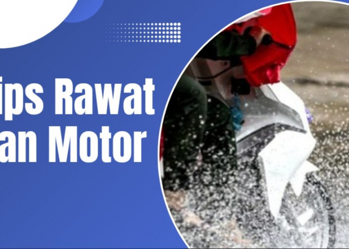 Jangan Sepelekan! Ini Tips Merawat Ban Motor Saat Musim Hujan agar Tidak Mudah Tergelincir