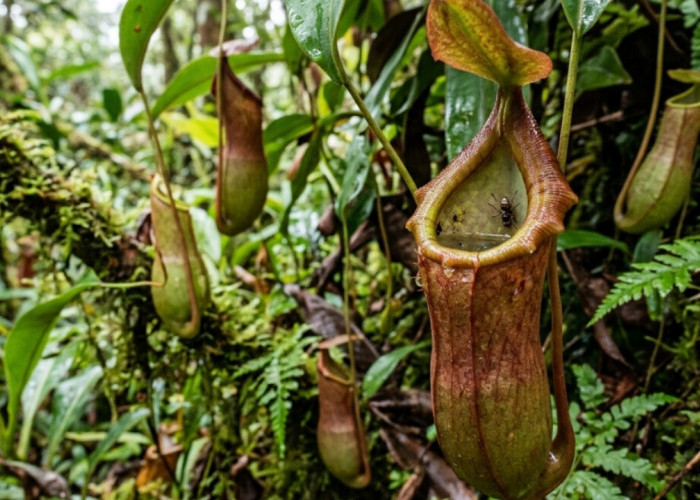 Terungkap! Begini Cara Tanaman Kantong Semar Menjebak dan Mencerna Mangsa