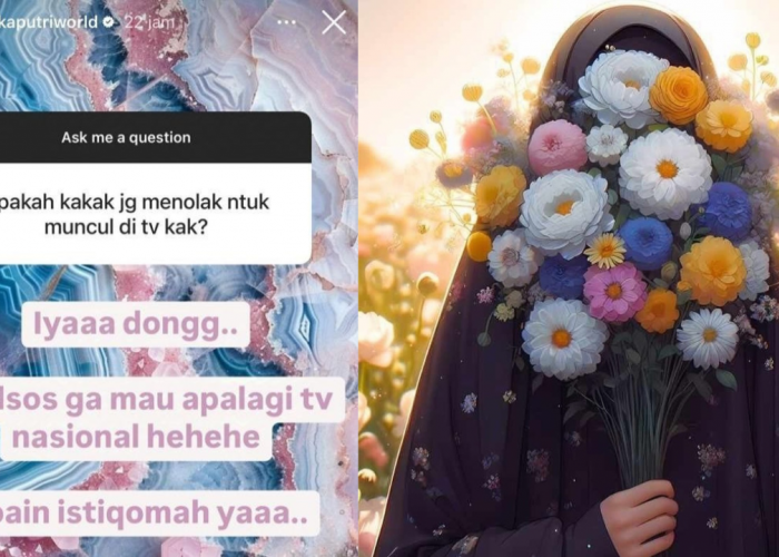 Kartika Putri Putuskan Bercadar dan Berhenti Muncul di TV