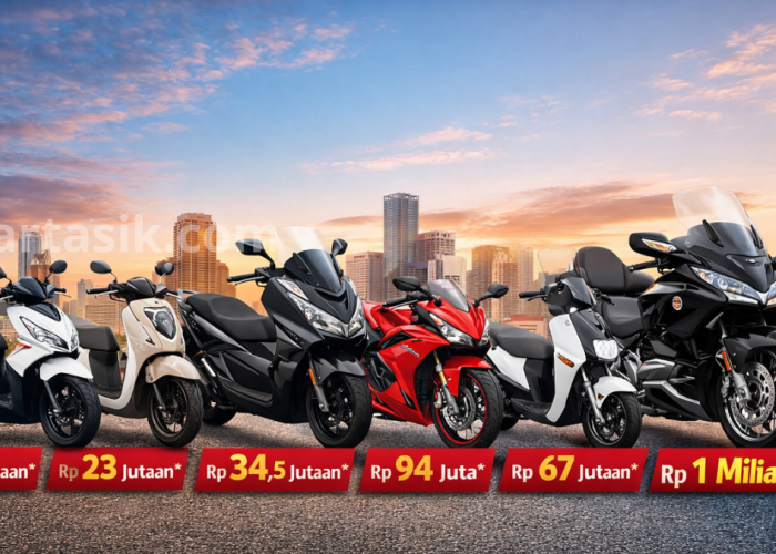 Lengkap dan Terbaru! Daftar Harga Motor Baru Honda Januari 2026, dari BeAT hingga Motor Honda Miliaran