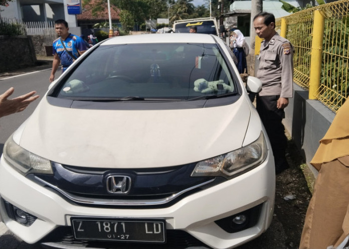 Guru SMP di Sukaraja Tasikmalaya Jadi Korban Pecah Kaca Mobil, Uang dan Barang Berharga Raib