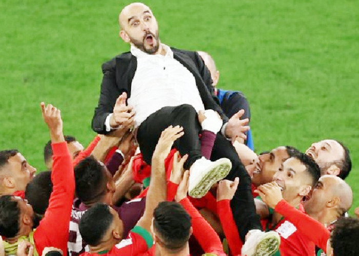 Walid Reragui Tunjukkan Pemain Maroko Bertarung seperti Singa Melawan Spanyol 
