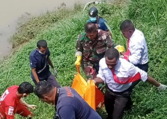 Geger Penemuan Mayat Pria Tanpa Identitas di Pinggir Sungai Citanduy Kota Banjar, Warga Heboh