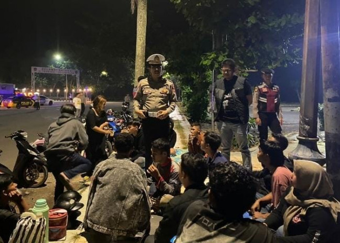 Antisipasi Kejahatan Jalanan di Kota Banjar, Polres Patroli Skala Besar