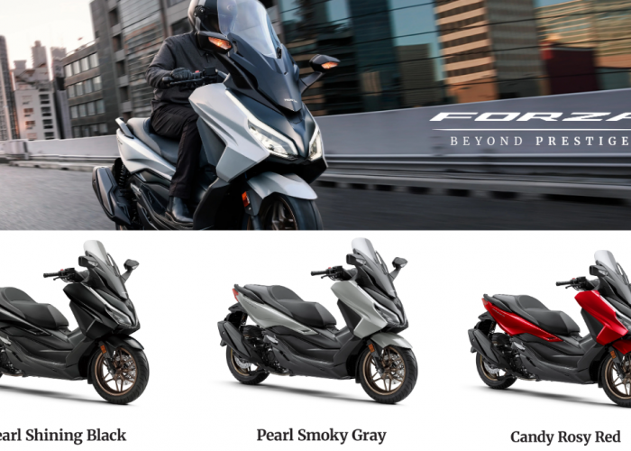 Honda Forza 250 2026 Dibanderol Rp94 Juta, Skutik Bongsor Premium Jepang yang Bikin Skuter Lain Minder