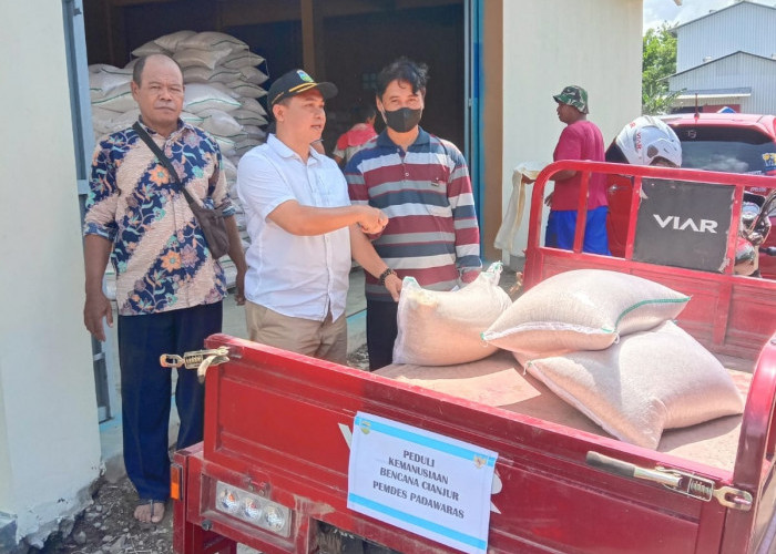 Desa Padawaras Himpun Bantuan Warga untuk Korban Gempa Cianjur