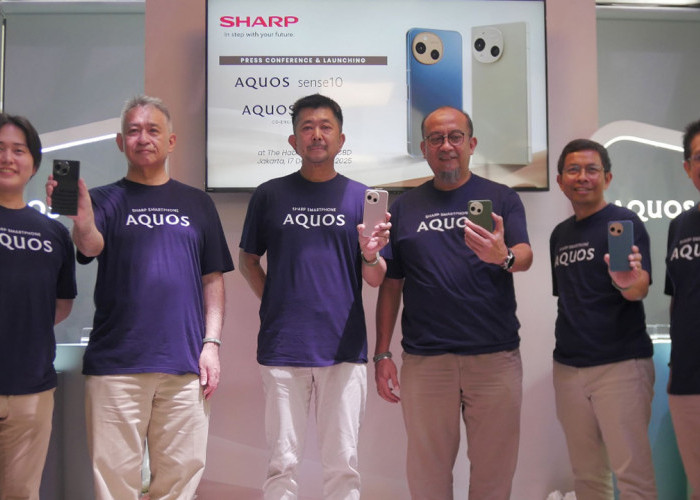 Sharp Luncurkan HP AQUOS Sense10 dan AQUOS R10, Layar Super Cerah dan Performa Premium