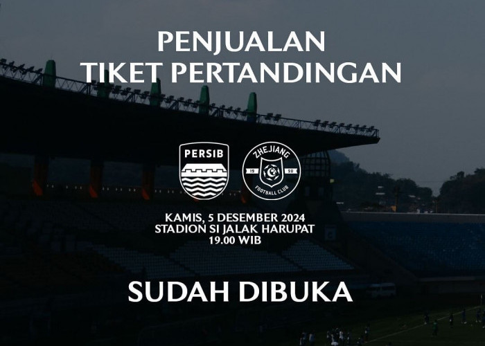 Tiket Pertandingan Persib Bandung vs Zhejiang FC Dibuka! QSaksikan Laga Penentu di Stadion Si Jalak Harupat