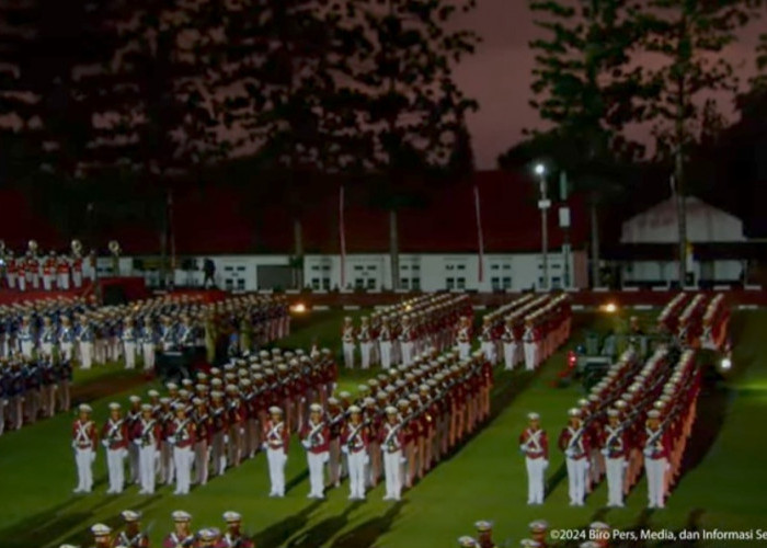 Mengenal Parade Senja dalam Retreat Kabinet Merah Putih di Akademi Militer Magelang