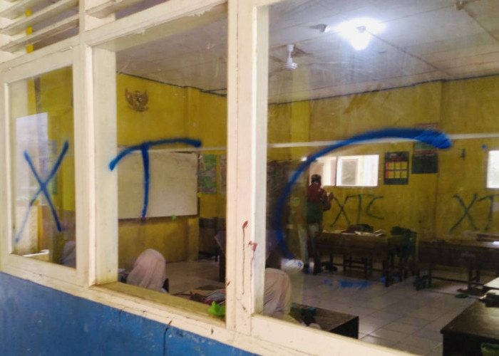 Teror Vandalisme di SDN 3 Rejasari Kota Banjar Akibat Tidak Ada Penjagaan Sekolah