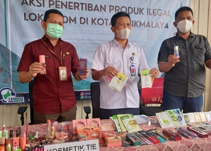 Kosmetik Ilegal Ditemukan Dijual di 32 Toko di Tasik, Ciamis, Banjar dan Pangandaran, Ini Rinciannya