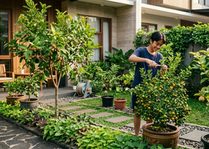 Halaman Depan Nganggur? Ubah Jadi Kebun Buah Cantik dan Panen Sendiri Mulai Sekarang