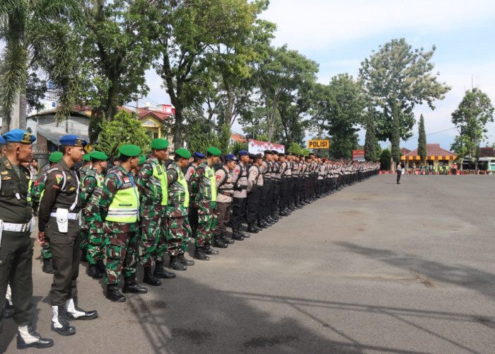 800 Personel Polres Garut Disebar untuk Pengamanan TPS Pemilu 2024