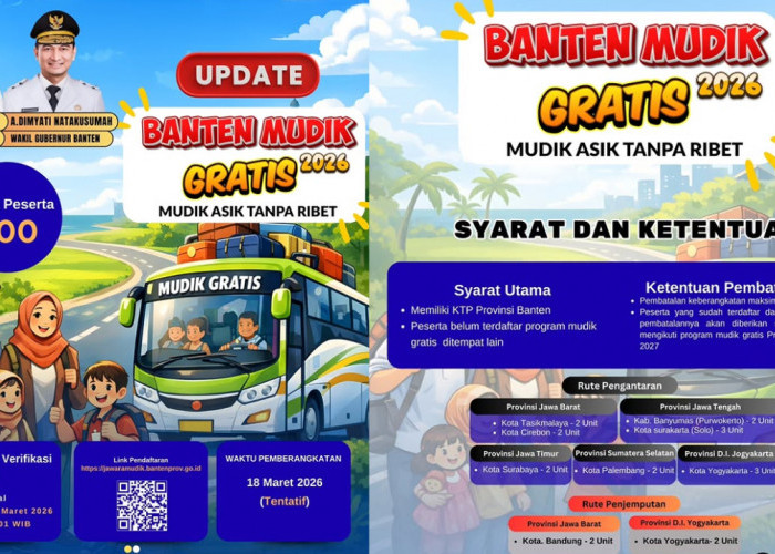 Siap-Siap War Awal Februari! Ini Link Pendaftaran Mudik Gratis 2026 Lengkap dengan Rute Tasikmalaya